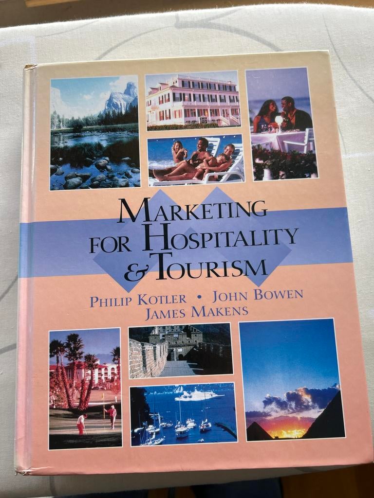 Marketing voor Hospitality & Toerisme - Philip Kotler, Boeken, Studieboeken en Cursussen, Ophalen of Verzenden, Gamma, Gelezen