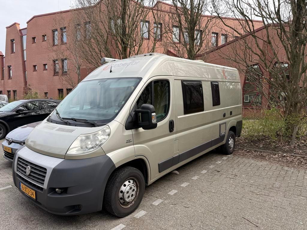 Pössl Globecar Buscamper - Zeer Netjes, Weinig KM, Buscamper of Camperbus, Ringverwarming, Fiat, Pössl