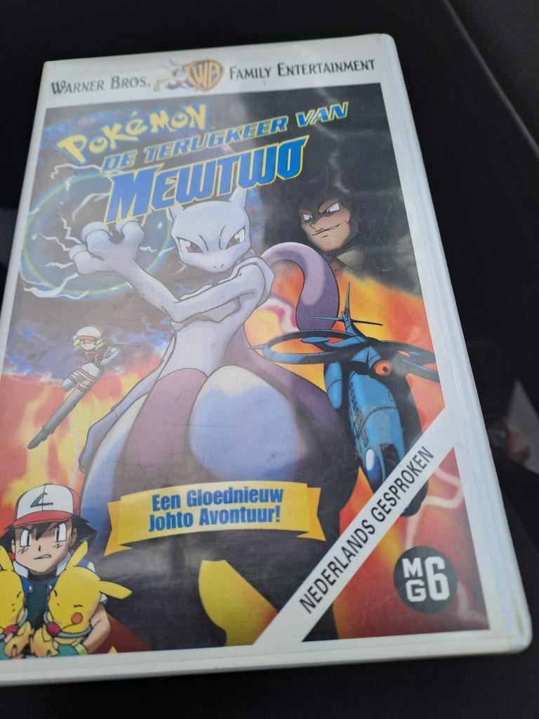 Pokémon: De Terugkeer van Mewtwo VHS - Nederlands Gesproken, Cd's en Dvd's, VHS | Film, Ophalen of Verzenden