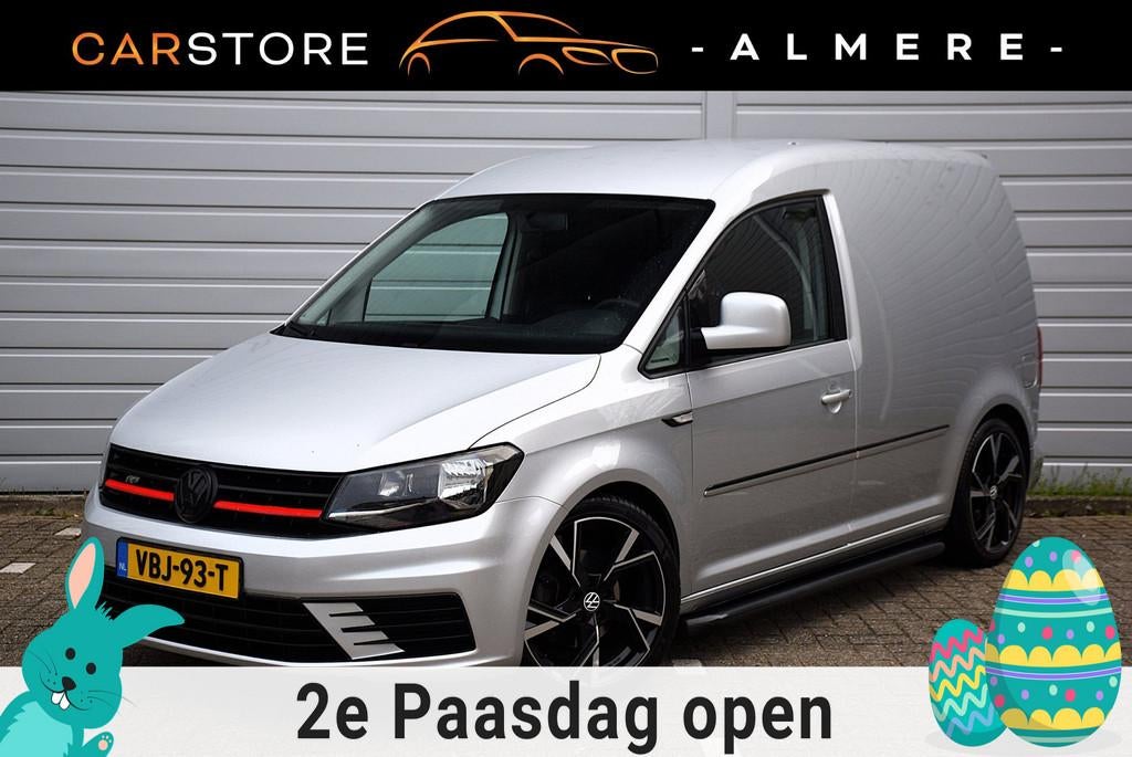 Volkswagen Caddy 2.0 TDI L1H1 BMT*2019*115Dkm*Leder*Airco*18, Gebruikt, 4 cilinders, Volkswagen, Bedrijf