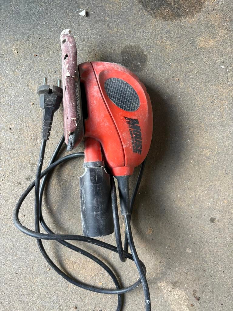 Black decker schuurmachine, Ophalen of Verzenden, Zo goed als nieuw, Minder dan 600 watt, Vlakschuurmachine