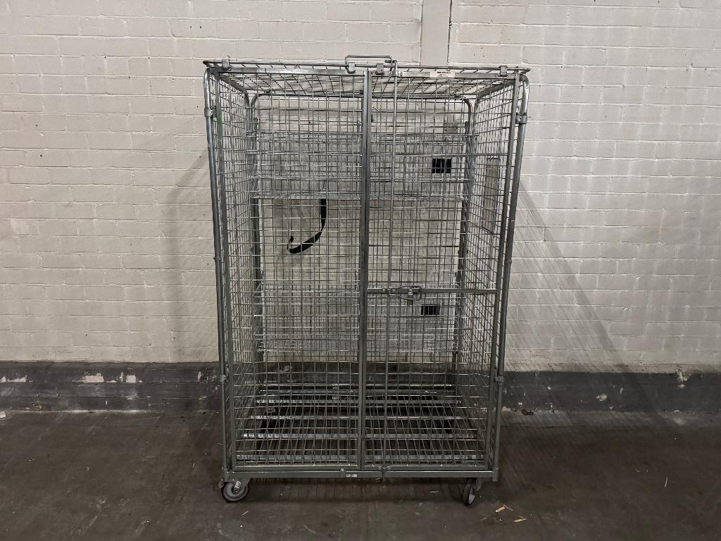 Anti-diefstal Rolcontainer 120x80x188cm, 100 liter of meer, Ophalen, Gebruikt, Transportkar