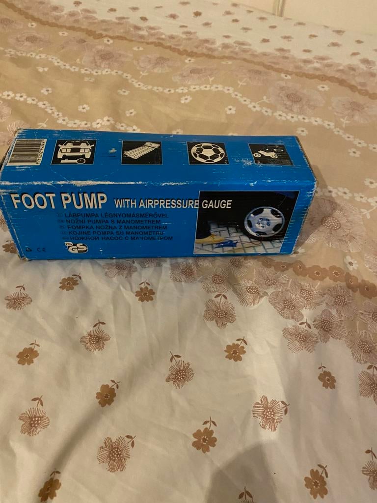 Voetpomp, Caravans en Kamperen, Ophalen of Verzenden, Gebruikt