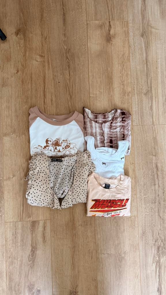 Kleding set 6 tops maat S, Beige, Ophalen of Verzenden, Zo goed als nieuw, Maat 36 (S)