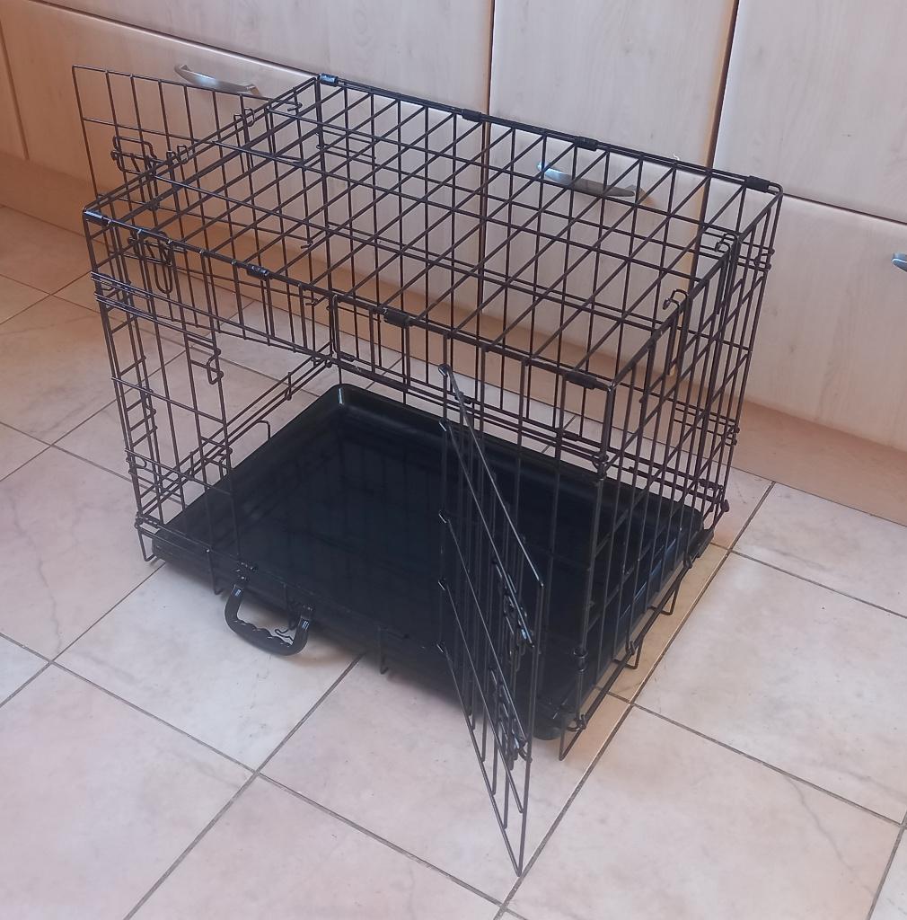 zware kwaliteit inklapbare bench - 61x42.5x50cm - zwart, Ophalen