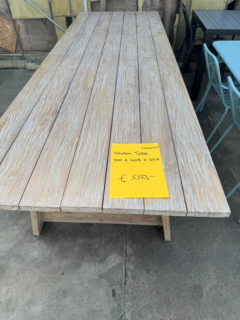 Tuin tafel groot, Nieuw, Loungeset, Nvt, Wicker