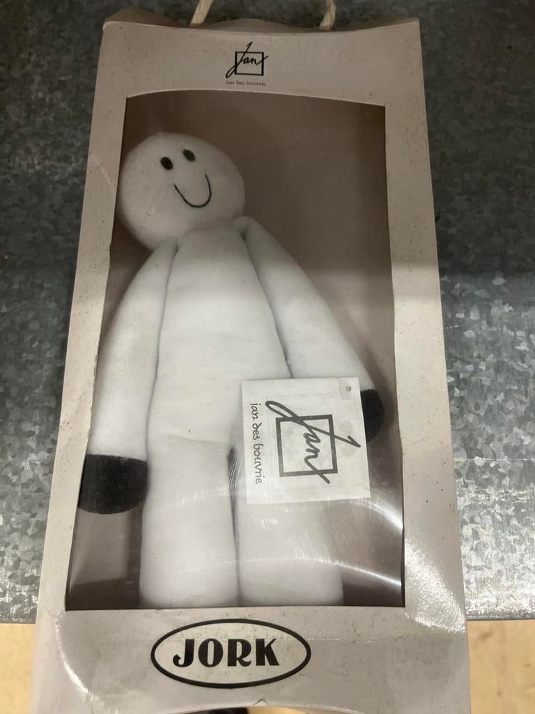 Jan des Bouvrie Jork knuffel - Nieuw in doos, Ophalen of Verzenden, Nieuw, Overige typen