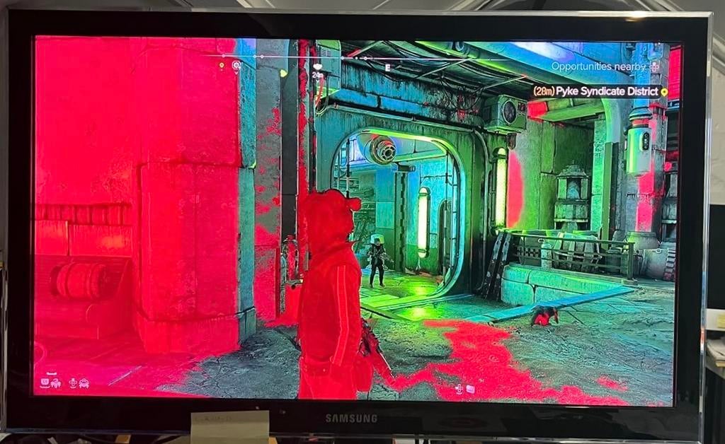 37” Samsung TV met afstandsbediening, Ophalen, Gebruikt, 50 Hz, Samsung