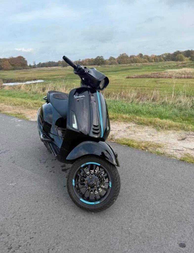 UNIEKE FULL CUSTOM VESPA SPRINT – ALLES NIEUW!, Fietsen en Brommers, Scooters | Vespa, Ophalen, Overige modellen, Nieuw, 125 cc
