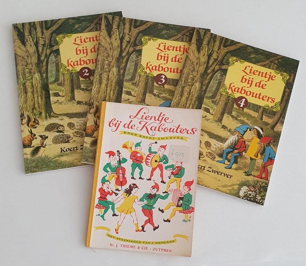 Lientje bij de Kabouters deel 2, 3 en 4, Ophalen of Verzenden, Zo goed als nieuw, Koert Zwerver, Sprookjes