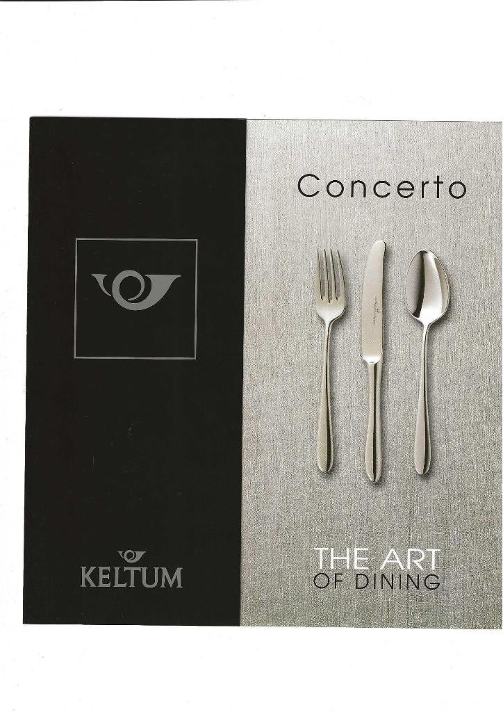 Folder Keltum met 4 blz, Ophalen of Verzenden, Zo goed als nieuw, Rvs of Chroom