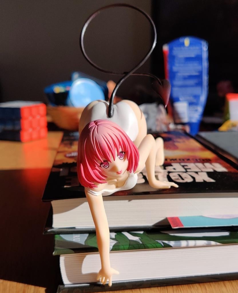 Anime Figure Momo Deviluke Noodle Stopper to love ru, Ophalen of Verzenden, Gebruikt