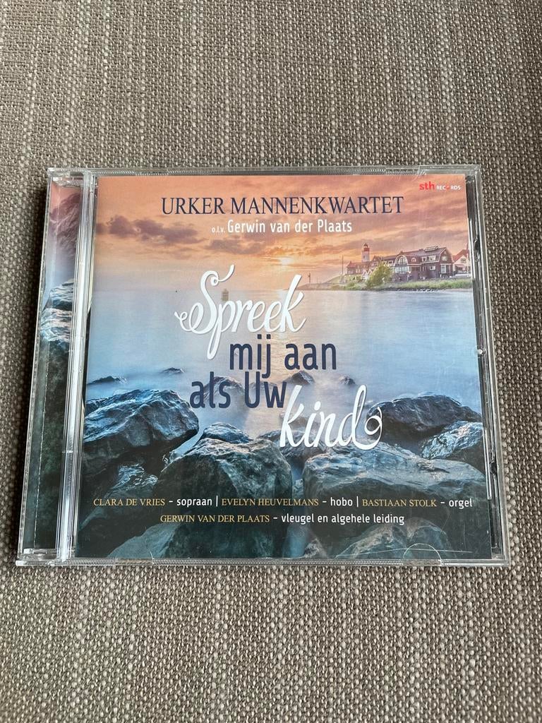 Urker Mannenkwartet - Spreek mij aan als Uw kind CD, Ophalen of Verzenden, Zo goed als nieuw, Gospel