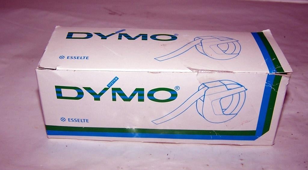 1 doos met 9 Dymo labelprintertapes. Nieuw., Ophalen of Verzenden, Nieuw, Tape-label, DYMO