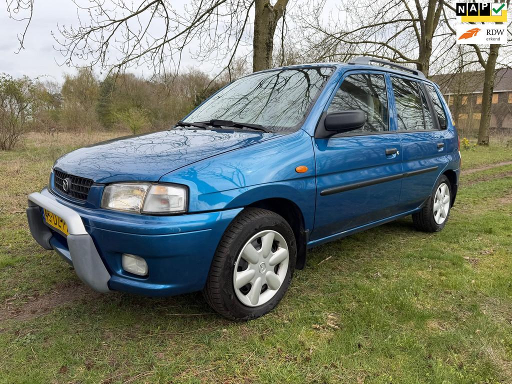 Mazda Demio 1.3 GLX APK 08-12-2026, Auto's, Mazda, Bedrijf, Te koop, Demio, Centrale vergrendeling, Dakrails, Elektrische buitenspiegels