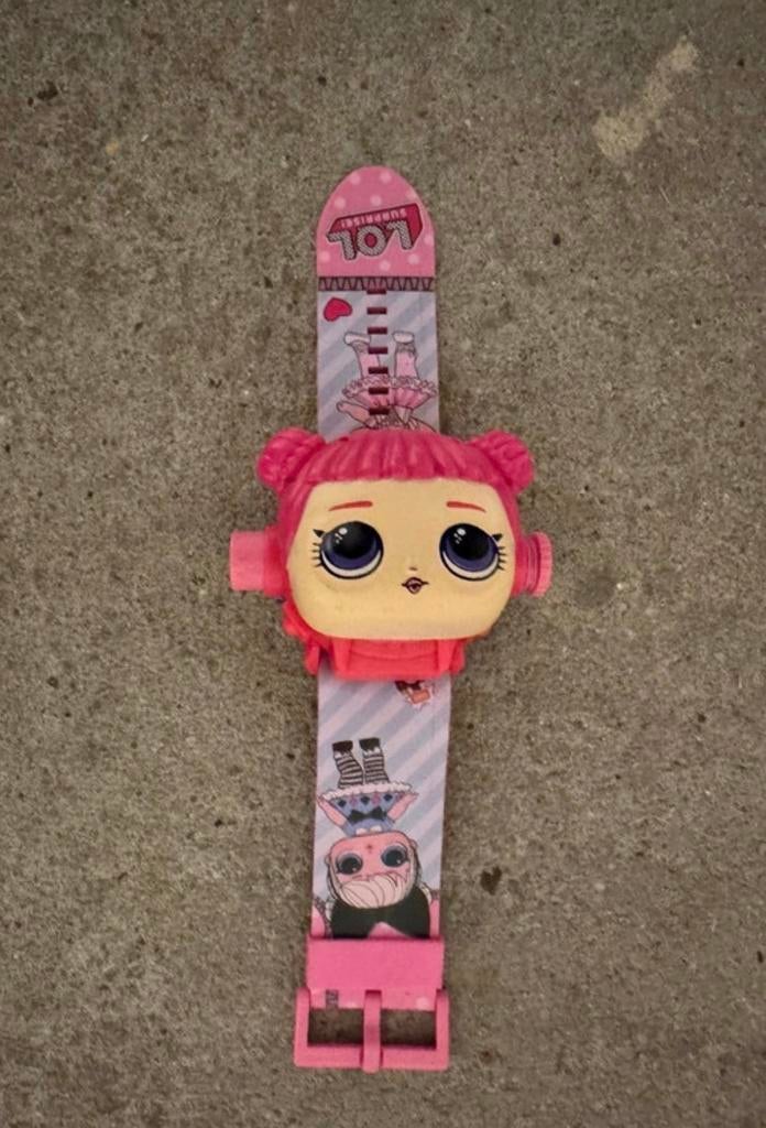 LOL Surprise Digitale Horloge met Projector, Ophalen of Verzenden, Gebruikt, Roze, Meisje