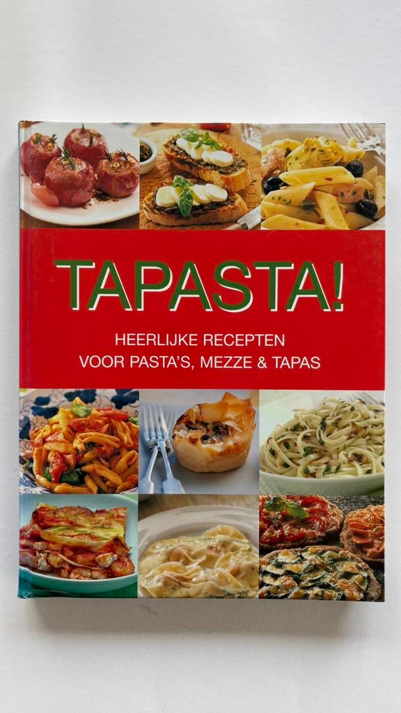 Tapasta! Kookboek met pasta, mezze en tapas recepten, Ophalen of Verzenden, Gelezen, Europa, Hoofdgerechten