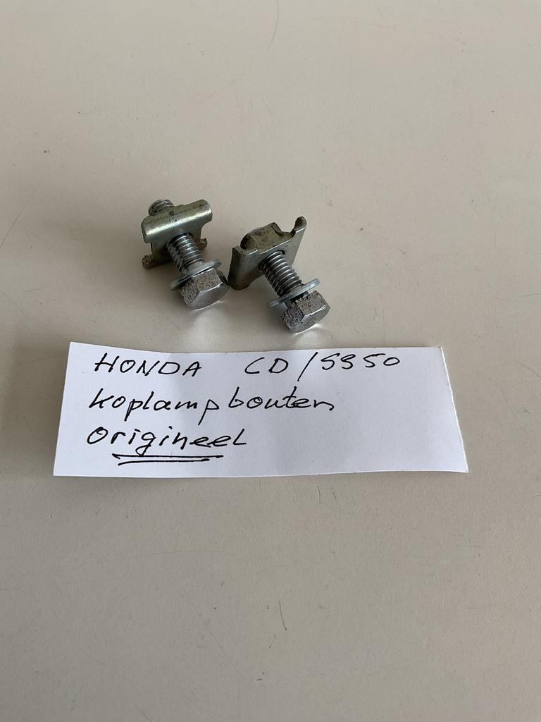 HONDA SS50Z/CD  koplampbouten origineel gebruikt, Ophalen of Verzenden, Gebruikt, Koplamp, Overige merken
