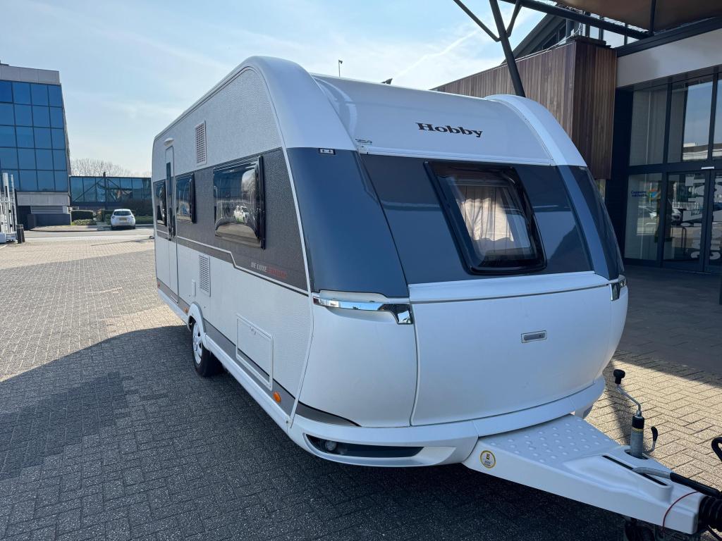 Hobby De Luxe Edition 495 UL 2018 MOVER + VOORTENT!!!, Standaardzit, Hobby, Overige typen, Bedrijf