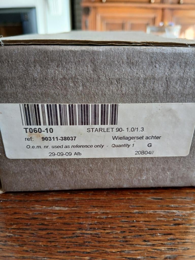 Wiellagerset achter Toyota Starlet 1990/96, Ophalen, Nieuw, Toyota