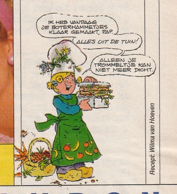 Vintage knipsel 1986 Jan Jans Kinderen Catootje 41, Verzamelen, Verzenden, Overige typen