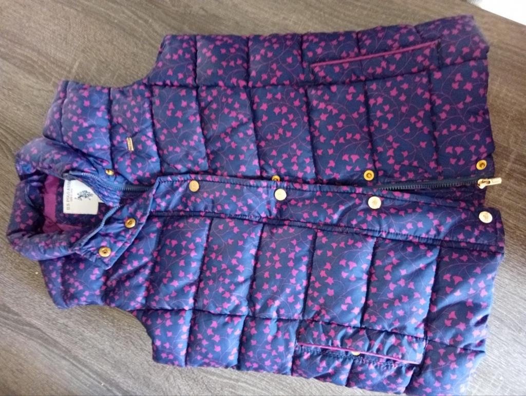 Bodywarmers meisje, Kinderen en Baby's, Kinderkleding | Maat 122, Ophalen, Zo goed als nieuw, Meisje, Jas