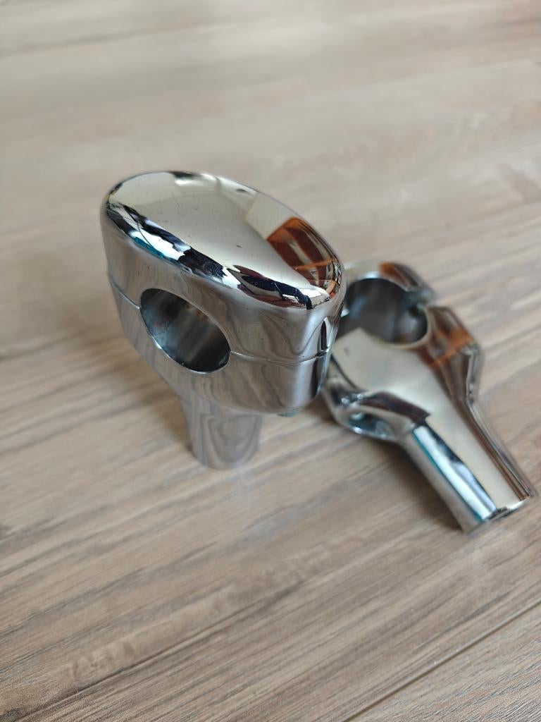 Harley Davidson risers chroom, Motoren, Onderdelen | Harley-Davidson, Ophalen of Verzenden