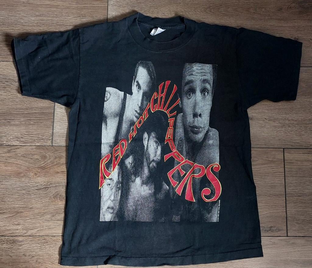 Origineel vintage Red Hot Chili Peppers shirt 1990, Ophalen of Verzenden, Gebruikt, Kleding