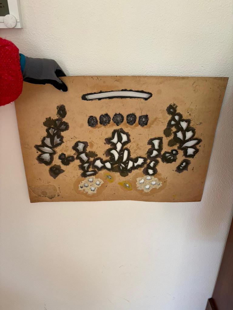 Verschillende sjablonen, Ophalen, Gebruikt, Meerkleurig, Papier of Karton