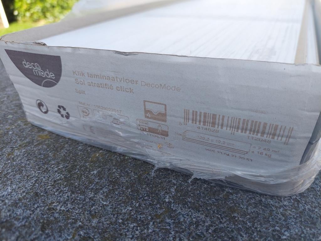 Decomode Kliklaminaat - Nieuw in verpakking, Ophalen, 50 tot 150 cm, Nieuw, Minder dan 5 m²