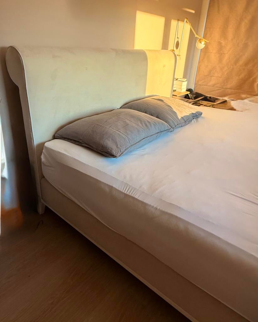 Auping bed 180x210, Tweepersoons, Ophalen of Verzenden, Zo goed als nieuw, 180 cm