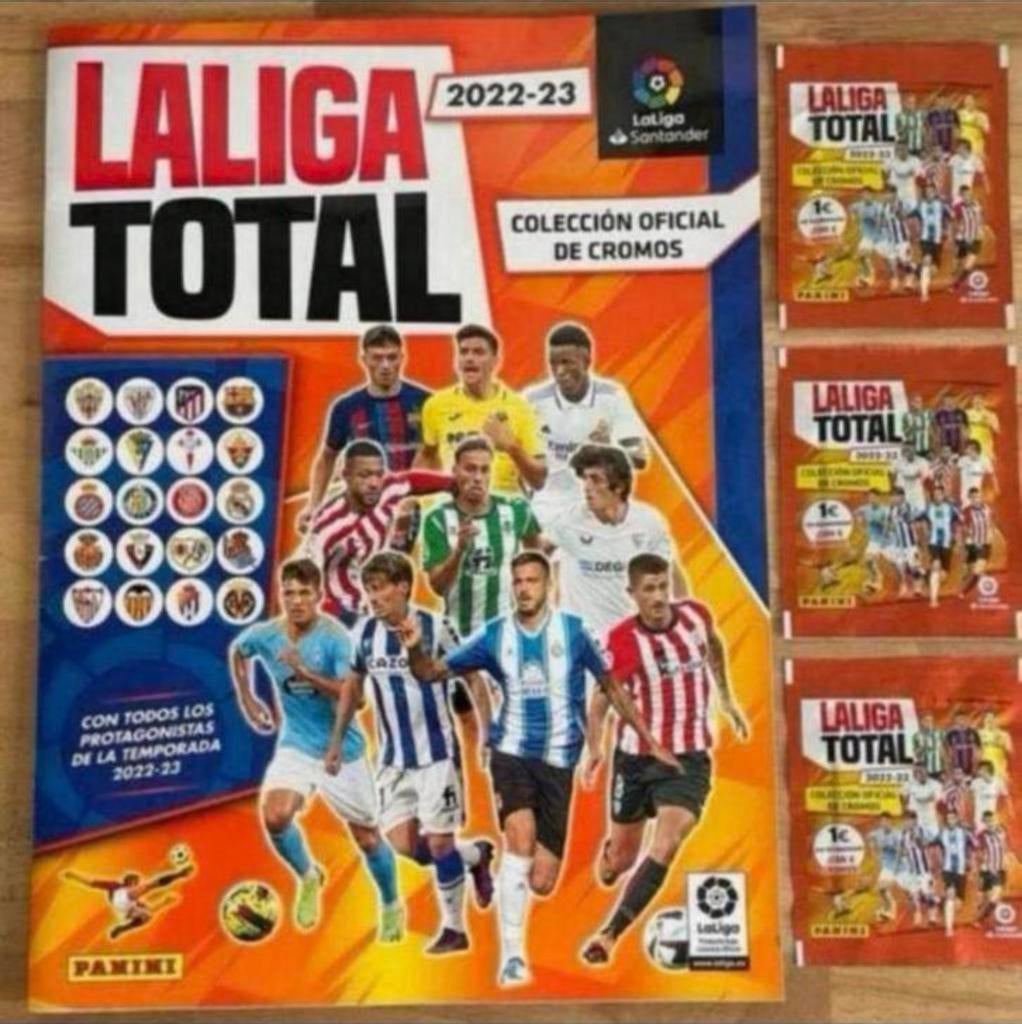 Nieuw: Panini La Liga Total 2022-23 Colección Oficial, Ophalen of Verzenden, Nieuw, Meerdere stickers