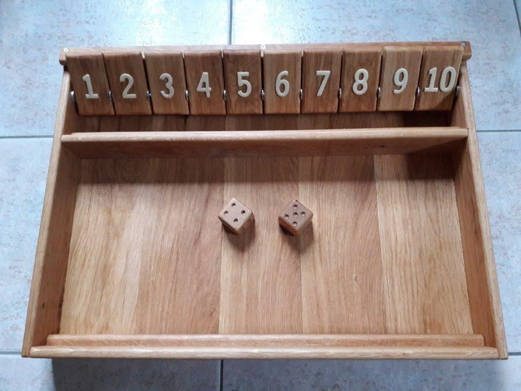 Shut the Box te huur, Ophalen, Zo goed als nieuw, Overige