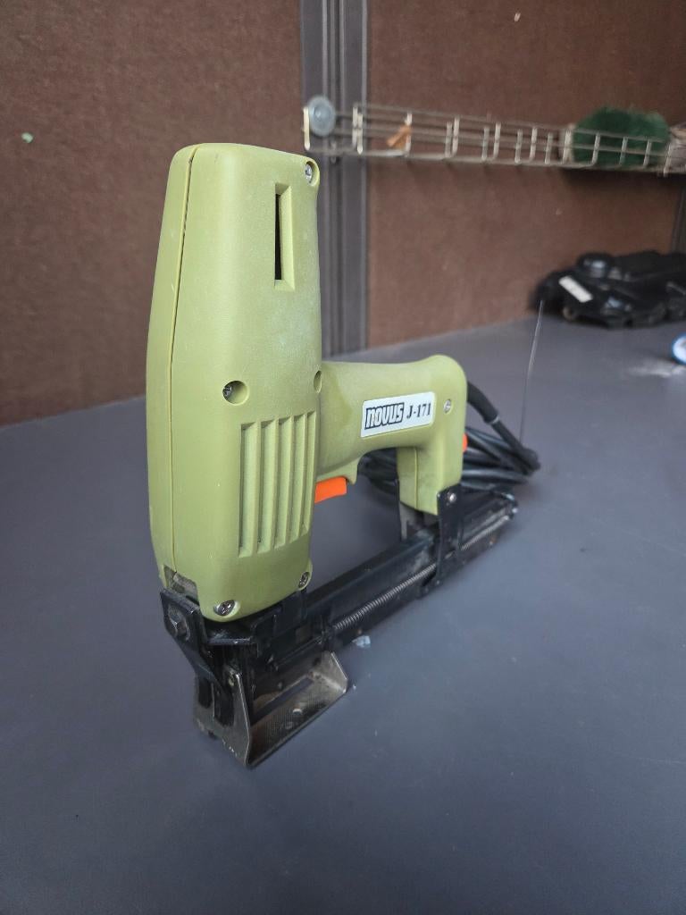 Novus J-170 Elektrische Tacker - Vintage & Geruisloos, Ophalen, Gebruikt