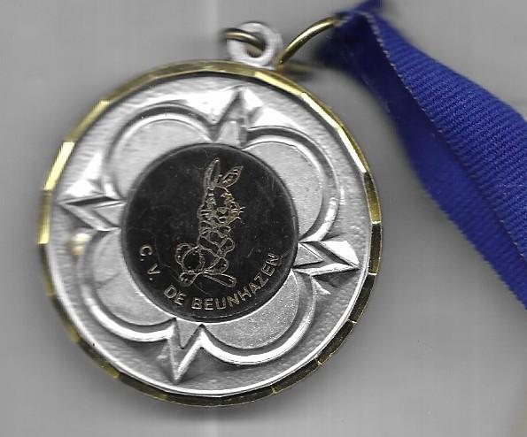 CARNAVAL VERENIGING DE BEUNHAZEN MEDAILLE, Ophalen of Verzenden, Overige materialen, Nederland