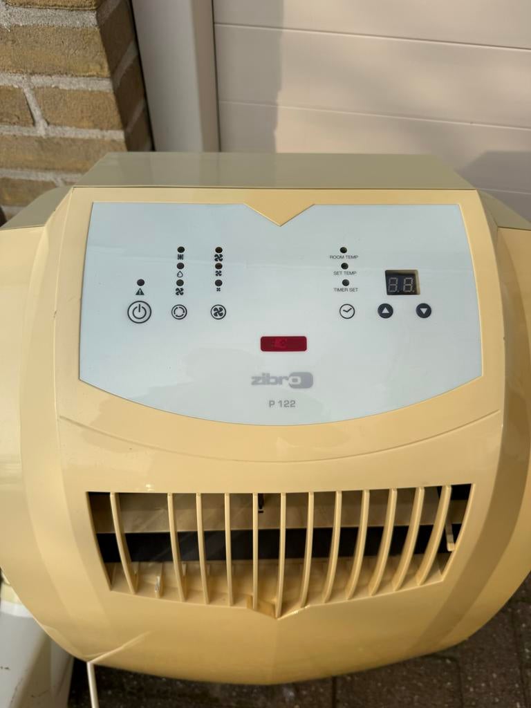 Zibro P122 Mobiele Airco - Koel en Ontvochtig, Ophalen, Gebruikt, Minder dan 60 m³, 3 snelheden of meer