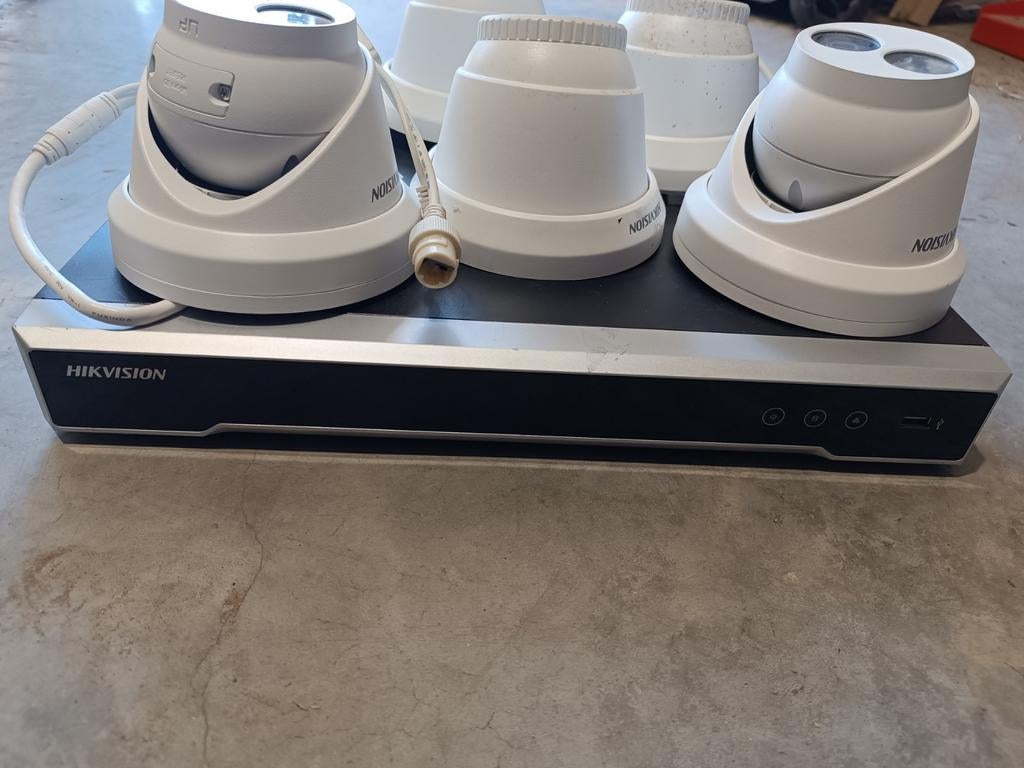 Hikvision camerasysteem 8 kanaals, Ophalen