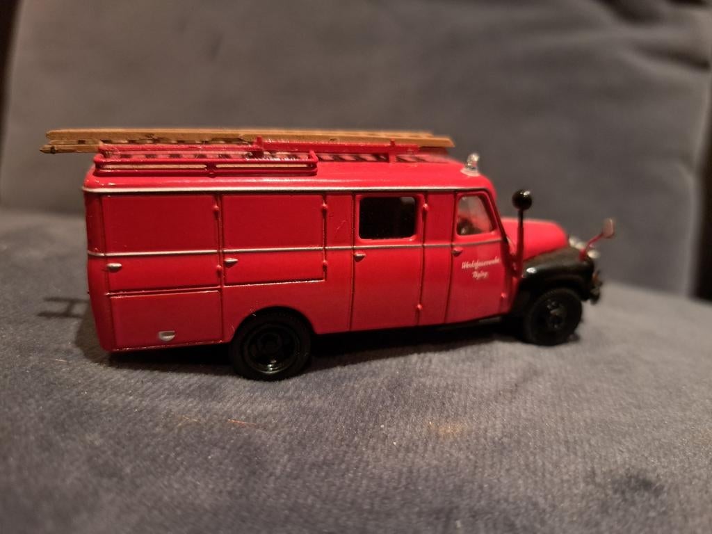 Hanomag L28 Brandweer Schaalmodel 1:72 Atlas/DeAgostini, Overige merken, Gebruikt, 1:50 of kleiner, Ophalen of Verzenden