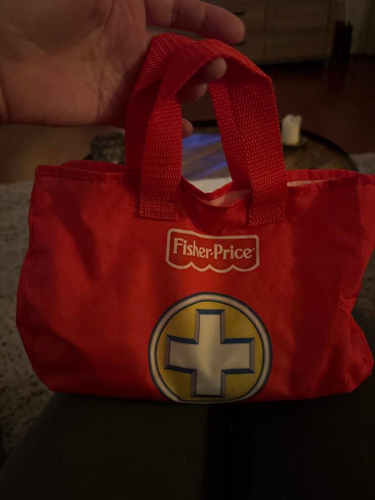 Fisher-Price Dokterstas Speelset met Accessoires, Ophalen of Verzenden, Gebruikt, Speelset