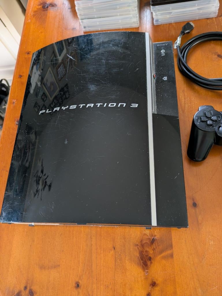 PlayStation 3 met controler,s, Ophalen of Verzenden, Gebruikt, Met 1 controller, Slim