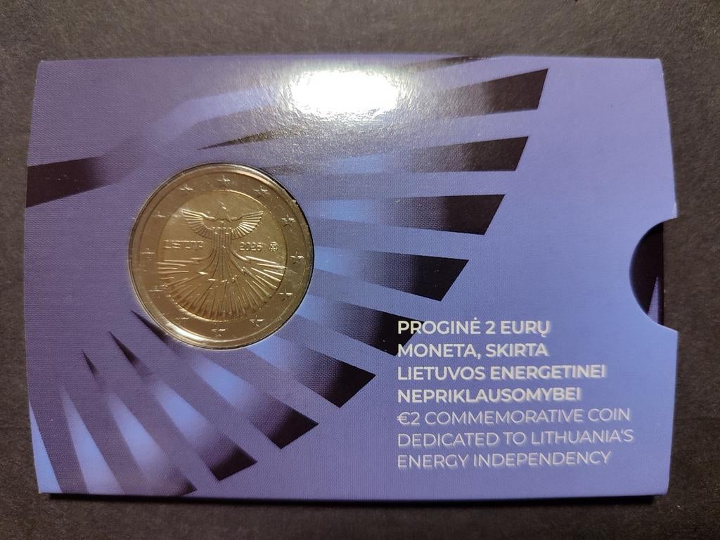 Litouwen 2 euro 2026 BU Energie Onafhankelijkheid - Direct, Ophalen of Verzenden, Overige landen, 2 euro, Setje