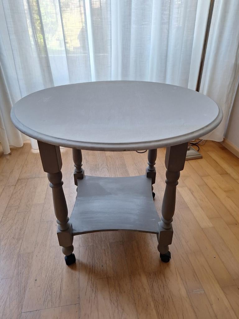 Tafeltje op wielen, Antiek en Kunst, Ophalen of Verzenden