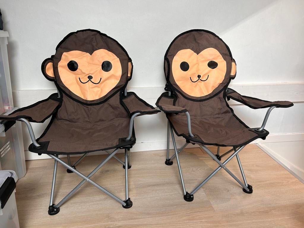 Kinder camping stoeltjes, Ophalen, Zo goed als nieuw, Campingstoel