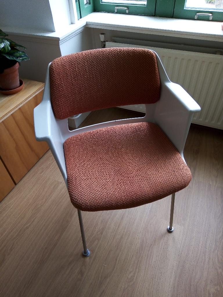 Gispen Cordemeyer model 2210 originele vintage, Huis en Inrichting, Stoelen, Ophalen, Gebruikt, Stof, Eind jaren 60.