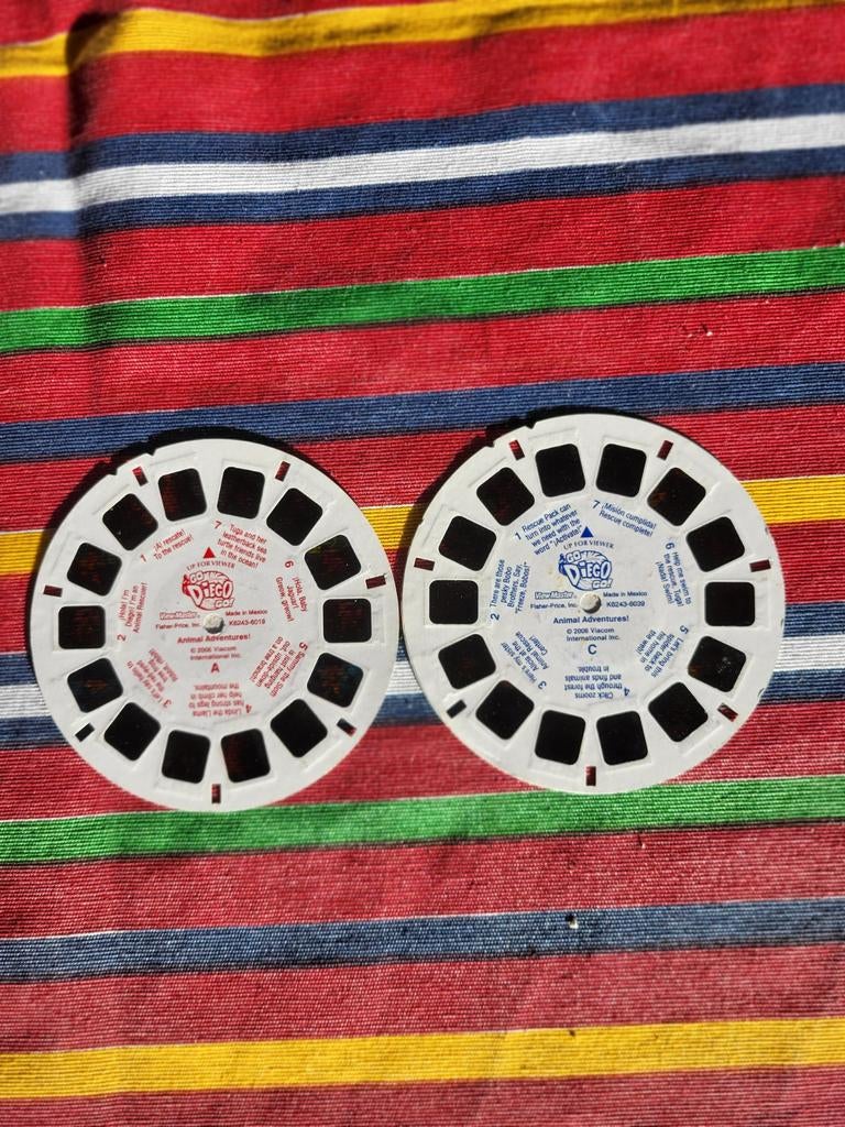 Viewmaster reels (2 euro p.stuk), Verzamelen, Ophalen of Verzenden, Gebruikt
