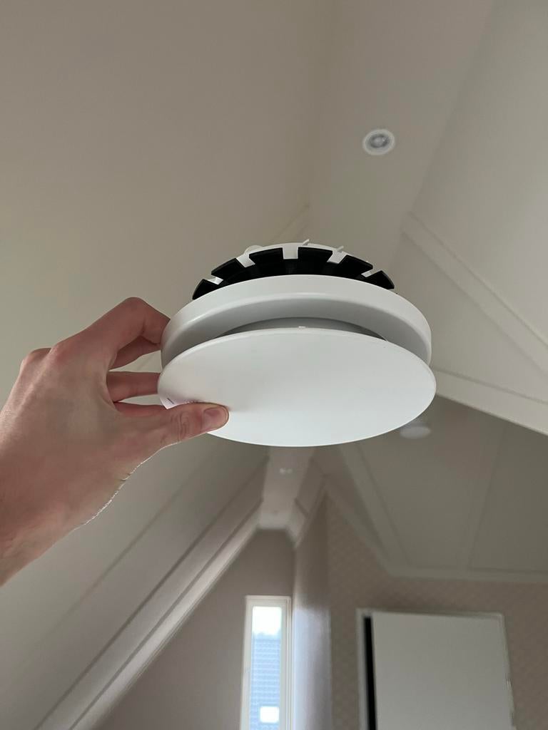 Ventilatie Wtw doppen zehnder plafonds nieuwbouw  woning, Doe-het-zelf en Verbouw, Ventilatie en Afzuiging, Zo goed als nieuw