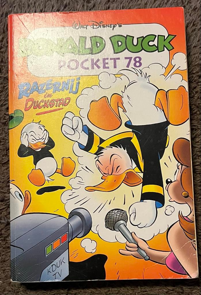 Donald Duck Pocket 78: Razernij in Duckstad - Nog in prima s, Ophalen of Verzenden, Zo goed als nieuw, Sprookjes