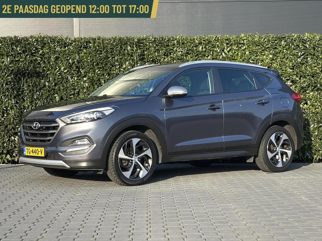 Hyundai Tucson 1.6 T-GDi, NAVI, CRUISE, CAMERA, CLIMATE CONT, Stof, Gebruikt, 4 cilinders, Vierwielaandrijving