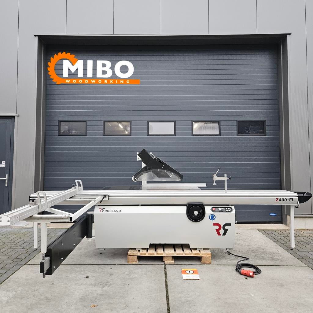 Robland formaatzaag 3800mm Z400 ** als nieuw ** Garantie, Doe-het-zelf en Verbouw, 70 mm of meer, Overige typen, Ophalen of Verzenden