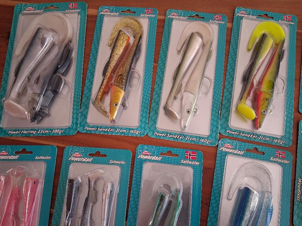 Power Sardine/Sandeel/Herring pakket (20-300g) 11 verp.